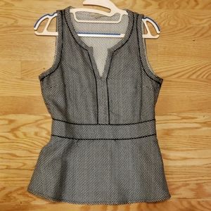 Banana Republic peplum top